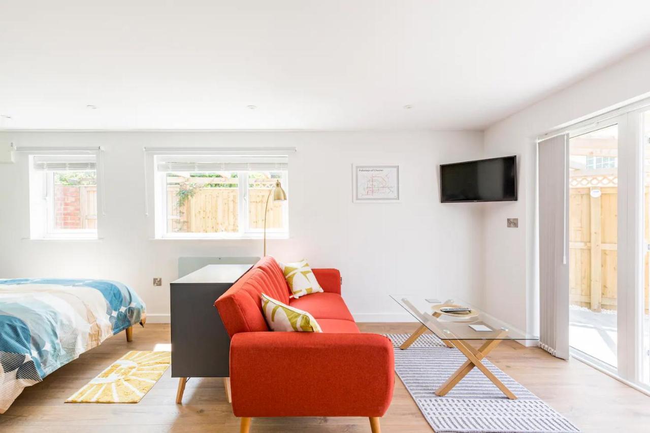 Charming Chester Studio With Private Garden & Free Parking Dış mekan fotoğraf